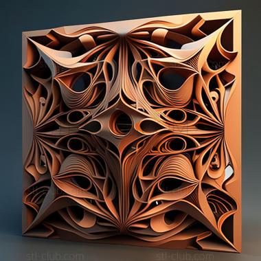 3D model st caustics (STL)